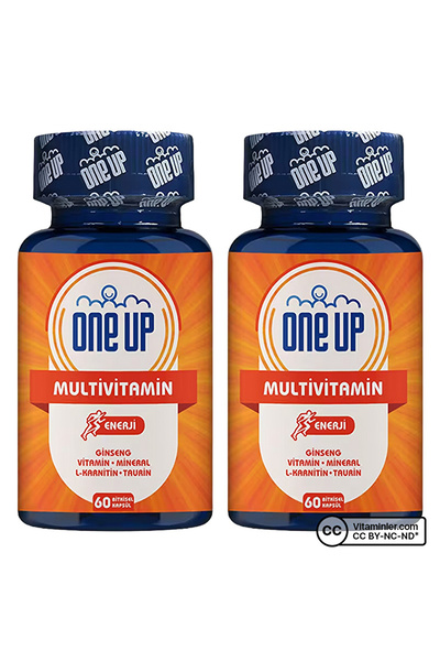 One Up Multivitamin 60 Kapsül 2 Adet