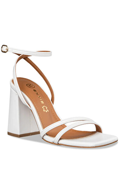 Envie Shoes Γυναικεία Παπούτσια Πέδιλα E02-19124-33 Λευκό