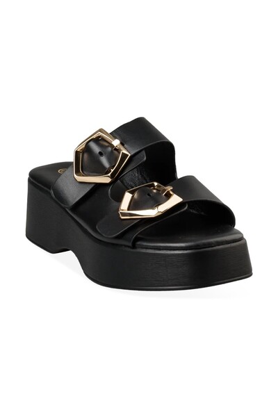 Envie Shoes Γυναικεία Παπούτσια Πέδιλα E84-21259-34 Μαύρο