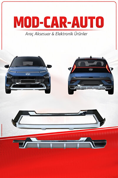 MODxAUTO Hyundai BAYON ÖN , ARKA TAMPON KORUMA DİFİZÖR 2021 ve 2024 ARASI