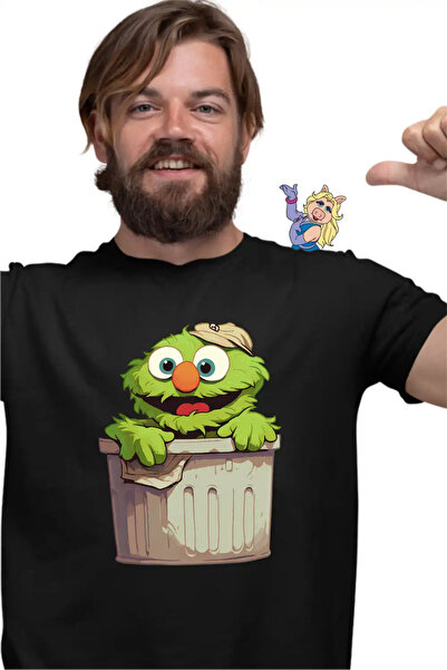OEM Tricou Barbati The Muppets Oscar Grouch