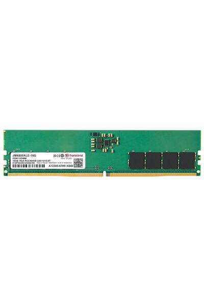 Transcend ذاكرة سطح المكتب JetRam JM4800ALE-16G سعة 16 جيجابايت DDR5 بتردد 48...
