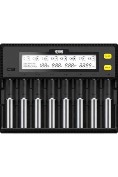 Other Încărcător de baterii Newell Smart C8 pentru baterii NiMH/Li-ion