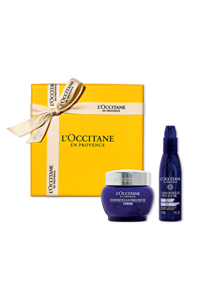 L'Occitane Immortelle Precious Yüz Bakım İkili Hediye Seti, Özel Kutulu, İlk ...