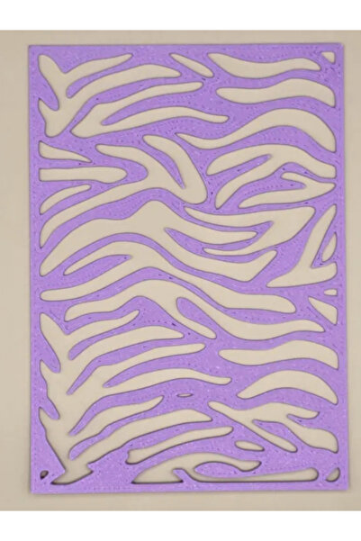 Maku home Leopar Desenli Pasta Stencil - Royal Icing ve Pasta Dekor Şablonu