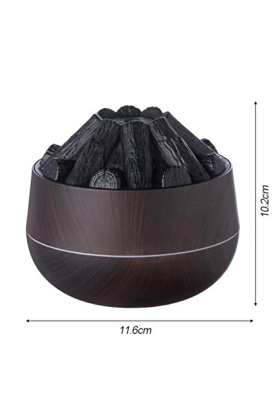 Sensoria Volkan Buhar Makinesi Aroma Difizörü Buhardanlık Hava Nemlendirici Led Işıklı Humidifier