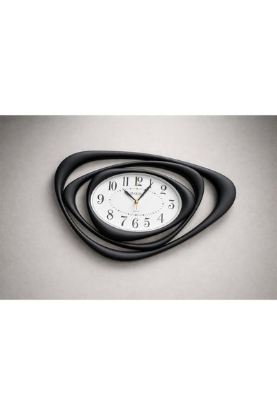 Magic Time Silent Wall Clock Abstract Design - “Neruva”