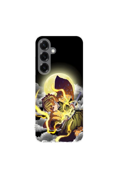 PPKin Samsung Galaxy S25 Plus Compatible Anime 4/2 Design Transparent Case