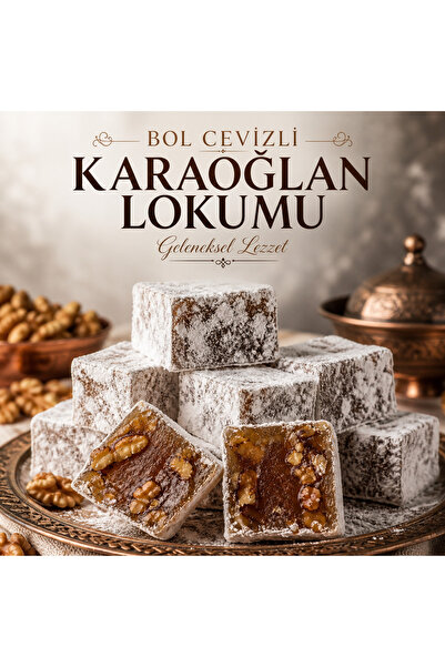 Bol Cevizli Lokum 1000 gr X 1 Adet