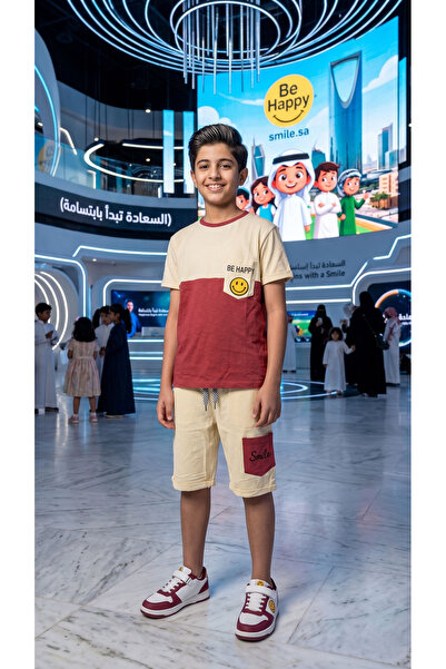 h.kids طقم صيفي كاجوال بتفاصيل مبهجة
