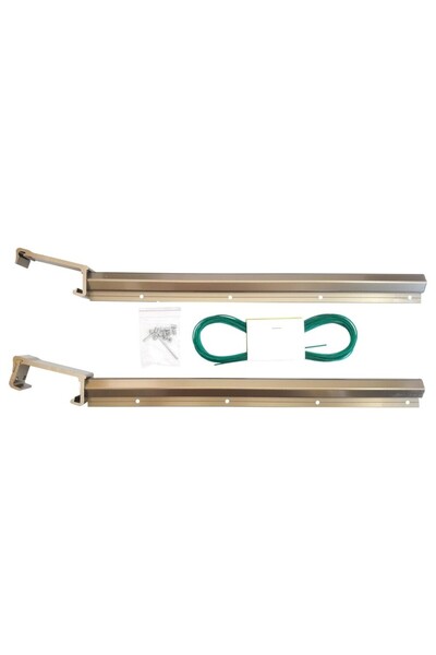 Koral Alüminyum Kare Sistem 60×25 cm Bronz Çamaşırlık