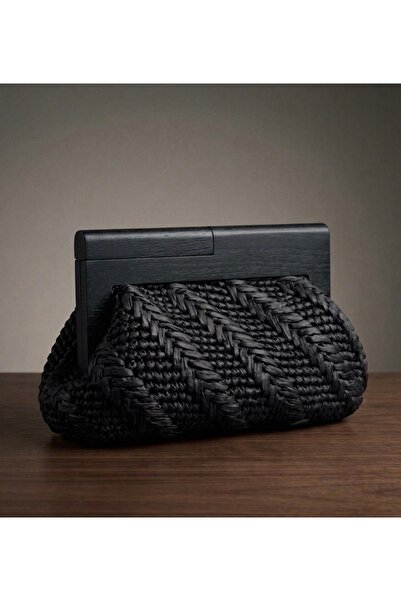 Ruche Atelier Örgü clutch