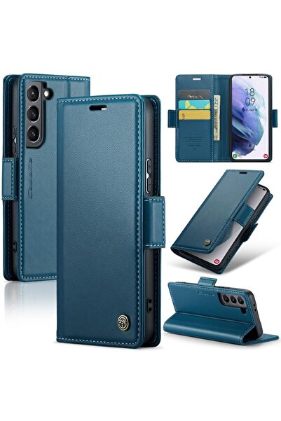 Caseme 023 Luminus Θήκη Πορτοφόλι Blue (Samsung Galaxy S21 5G)