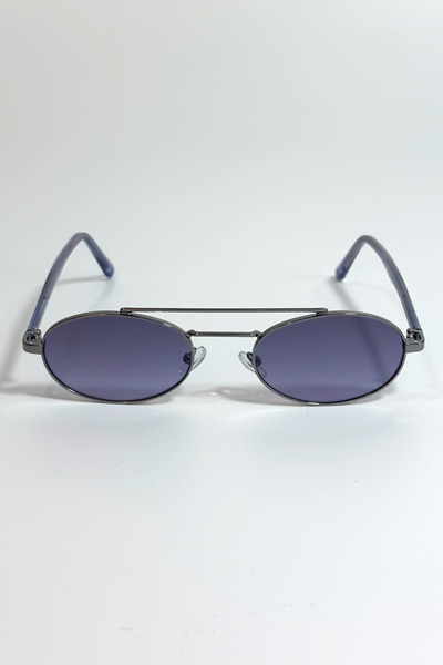 Chocolate Eyewear Kadın Polarize Yuvarlak Güneş Gözlüğü Mor UV400 Korumalı