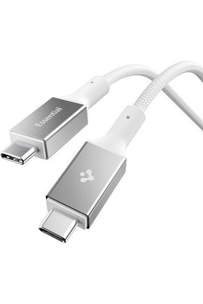 Spigen EB10015CC ESSENTIAL TYPE-C CABLE 100W 150CM WHITE