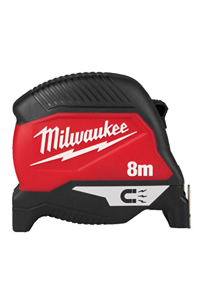 Milwaukee Profesyonel Ağır Hizmet Manyetik Şerit Metre 8m x 30mm - 4932498770