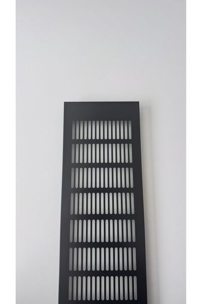 air vent 12x40cm Aluminyum Havalandırma Menfezi 120*400mm , Siyah