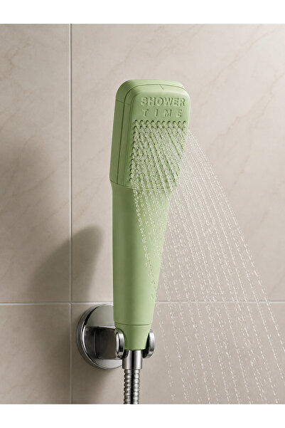 MurayTekno SHOWER TIME Renkli Duş Başlığı | Güçlü Su Akışı | Modern Tasarım E...