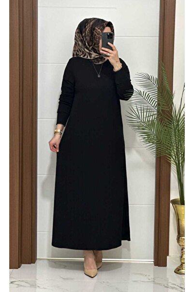 MODA ALMİRA F13 K 90 SİYAH NADİDE ELBİSE