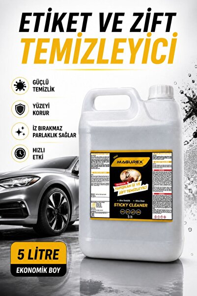MAGUREX ETİKET VE ZİFT TEMİZLEYİCİ 5 LT