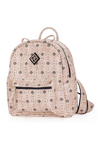OEM Σακίδιο πλάτης Pierro Accessories Federica Monogram σε Χρώμα Πούρου 90790...