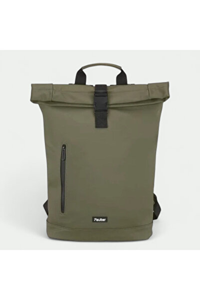 OEM Paulter Σακίδιο Πλάτης Rolltop Laptop Large 15,6″ 6001-L Λαδί