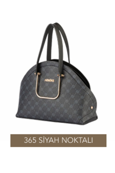 Armine SİYAH NOKTALI ÇANTA