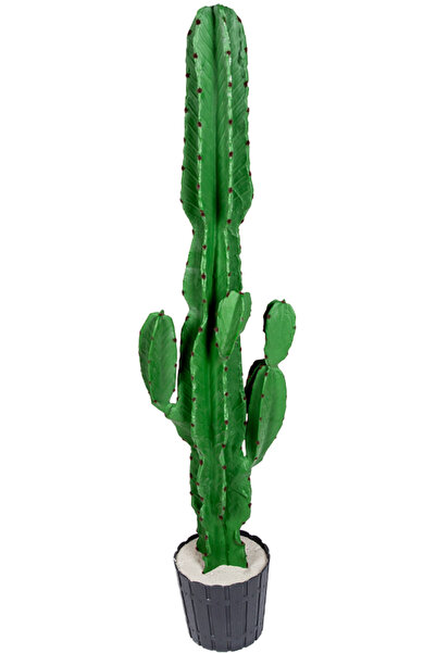 Herdekora Yapay Kaktüs Saksıda Yeşil 120 Cm.