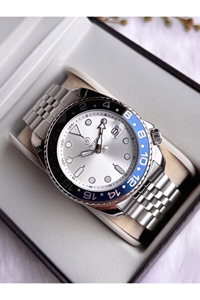 Homies Steel Strap - Silver Color - Men's Wristwatch - with Bracelet Gift