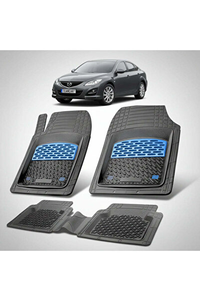 TEAMCAR Πατάκια δαπέδου για Mazda 6 GH Facelift Sedan 2010-2012 |   Μπλε Έκδο...