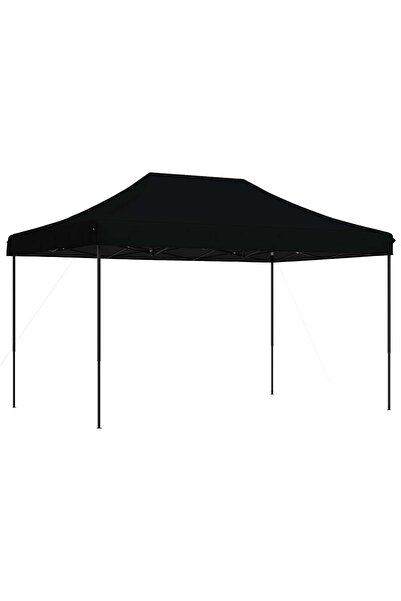 vidaxl Τέντα Εκδηλώσεων Πτυσσόμενη Pop-Up Μαύρο 440x292x315 εκ.