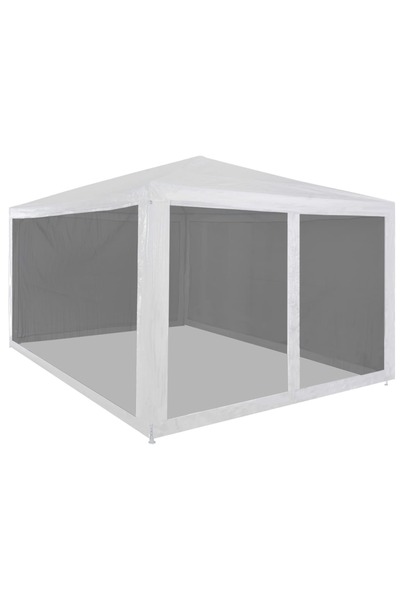 vidaxl Cort de petrecere cu 4 peret›i din plasă, 4 x 3 m
