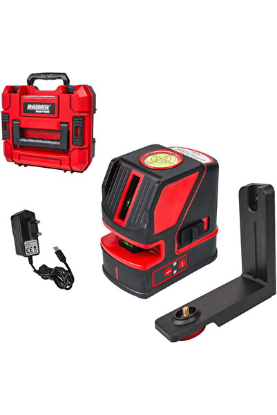 Raider Power Tools Nivela automata laser verde cruce 30m 180° RD-CLG01