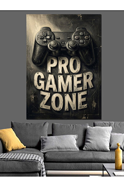 Artmeg Pro Gamer Zone Gamer Board Canvas decorativ - Masă din lemn MDF