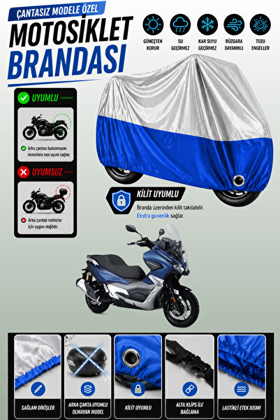 Cemku Twin Top Gray - Bottom Blue Rks Blade 350 Compatible Engine Cover, Rear...