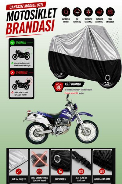 Cemku Twin Top Gray - Bottom Black Yamaha Tt 600 E Compatible Engine Cover, R...