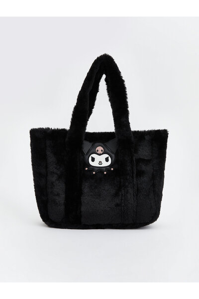 LC Waikiki Kuromi Printed Plush Girls' Shoulder Bag