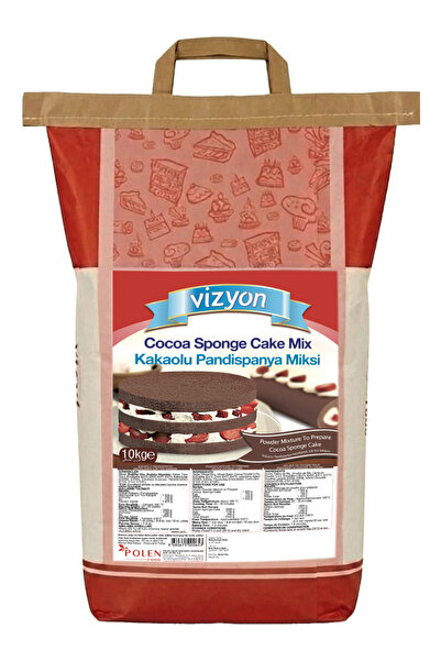 VİZYON Kakaolu Pandispanya Miksi 10 Kg