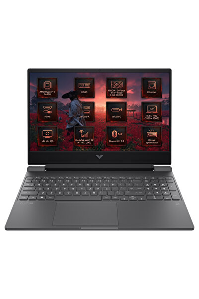 HP Victus Gaming 15 AMD Ryzen 7 7445H 32GB 512GB SSD 6 GB RTX4050 144Hz 15.6"...