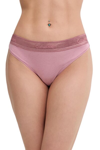 Calvin Klein Kadın Pembe Tanga LV00QF8826