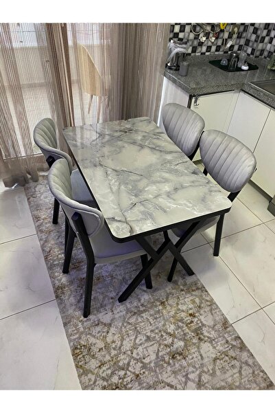 AFAHOME 4+1 masa sandalye takımı