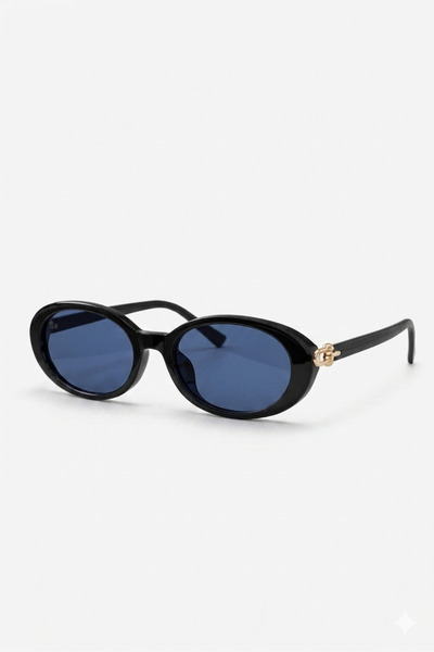 PİYESBOUTİQUE Niva Oval Sunglasses for Women, Uv Protection, Retro Vintage De...