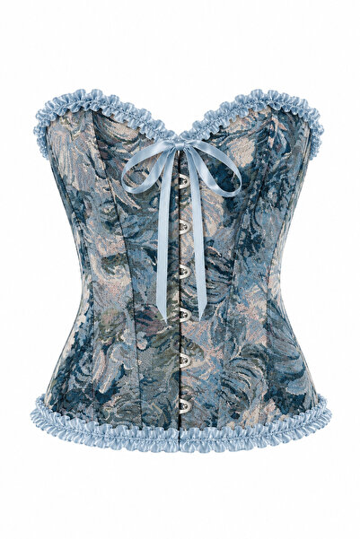 HAZELANNA Imported Blue Corset