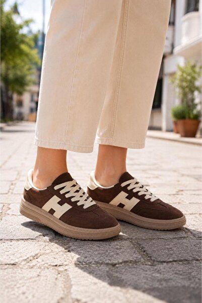 MODAONN Suede Textured Comfortable Sole Sports Shoes