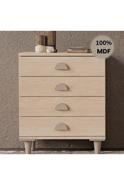 comiet Ladin 4 Çekmeceli Mdf Şifonyer