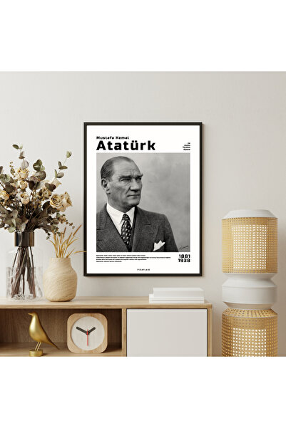 Pixaflair - Mustafa Kemal Atatürk - Çerçevesiz Poster