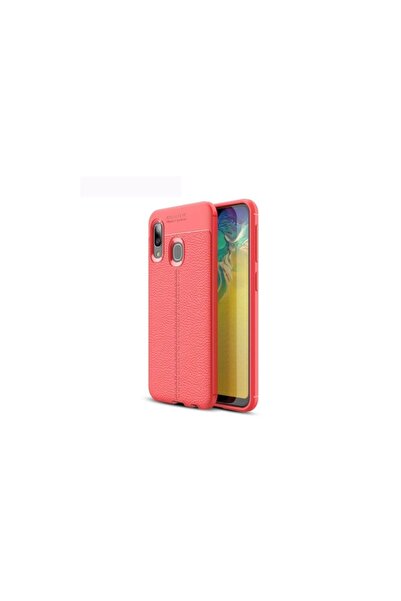 lemontti Husa Samsung Galaxy A20e Litchi Red