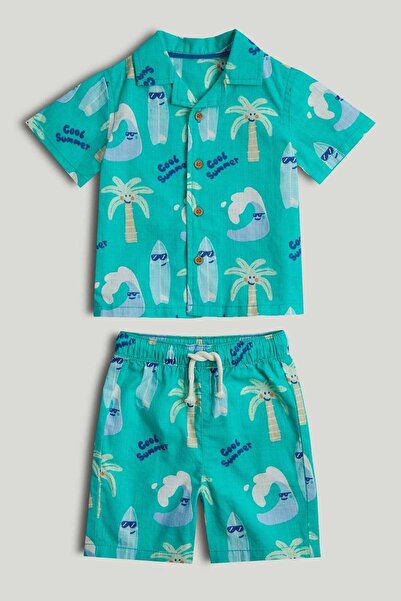 MOTHERCARE Beach Shirt and Shorts Outfit