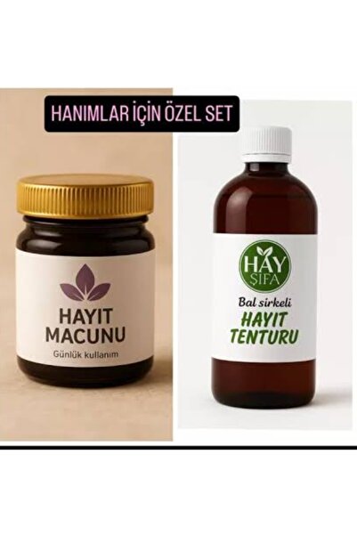 Hay Şifa Hanımlar için Hayıt Macunu/Hayıt Tentürü ikili Set