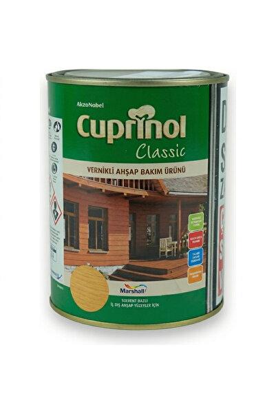 Marshall Cuprinol Classic Vernikli Ahşap Bakım Klasik Açık Ceviz 2,5L